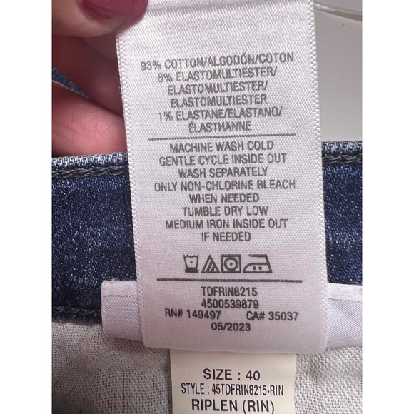 Joes Jeans The Asher Slim Fit Kinetic Denim Men‎ Size 40 NWT - Picture 12 of 13